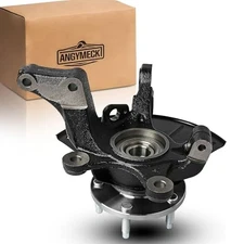 Front Right Complete Wheel Hub Bearing & Steering Knuckle Assembly for Ford E