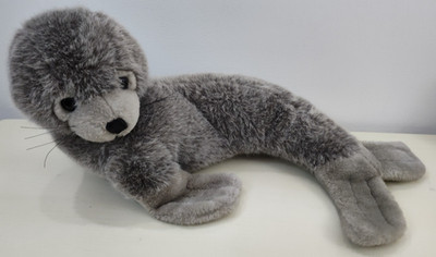 Big Mary Meyer Gray Seal / Sea Lion  Plush Stuffed Animal Toy 19'' Plushie