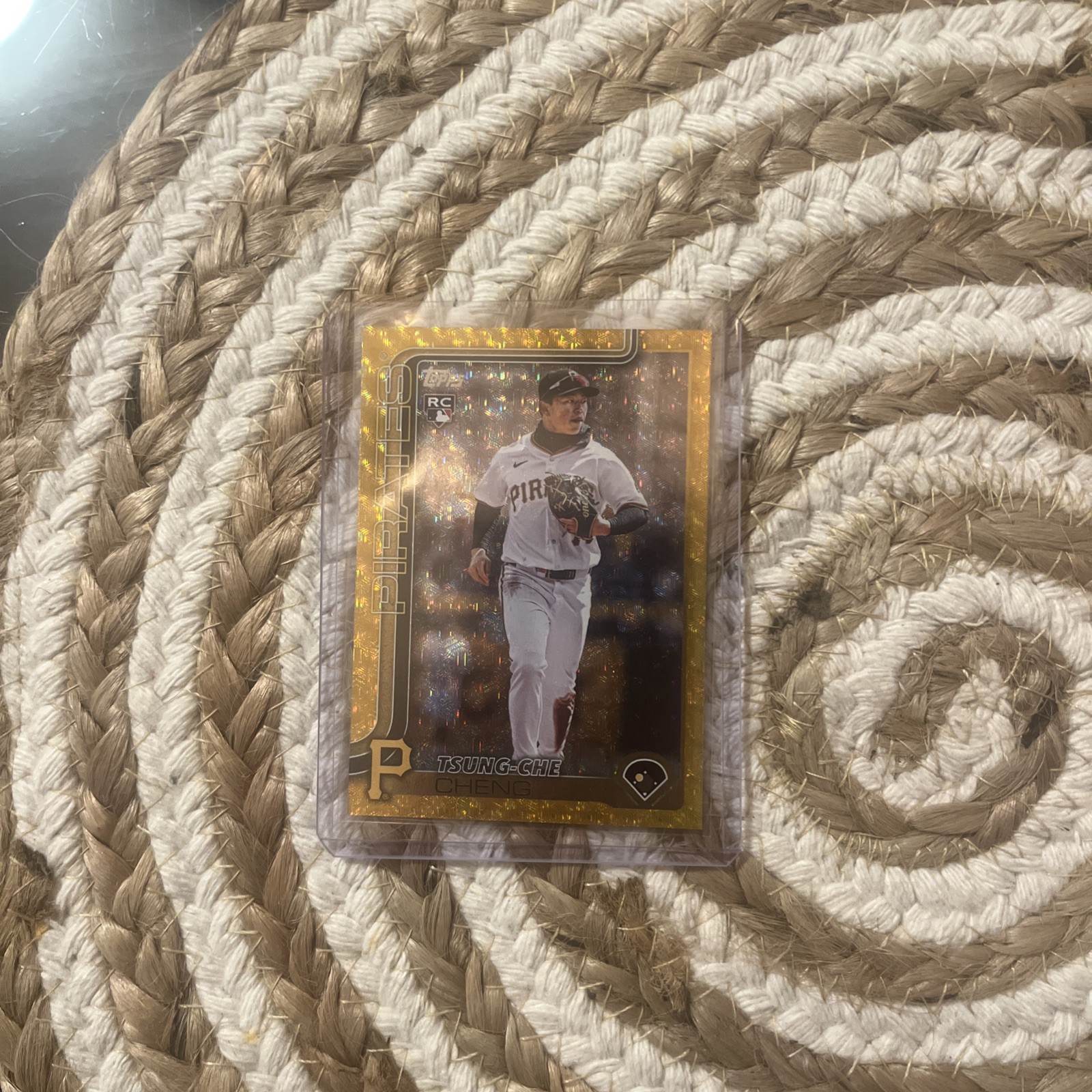 2025 TOPPS UPDATE FOILFRACTOR 1/1  pirates tsung-Che cheng us72 
