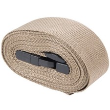 Cambro 400STP000 Camdolly Strap Beige with Black Clip, 150" Long
