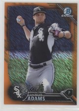 2016 Bowman Chrome Prospects Orange Shimmer Refractor Spencer Adams #BCP190 4g3
