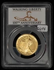 2016-W G50c 1/2 oz Gold Walking Liberty Centennial - PCGS SP 70 - SKU-G6158