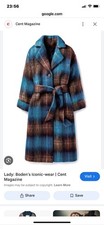 Boden Icons Spitalfields Mohair Coat Size M. BNWT