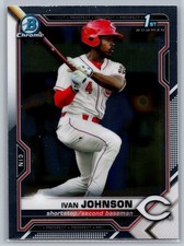 2021 Bowman #BCP-149 Ivan Johnson Chrome Prospects *RE