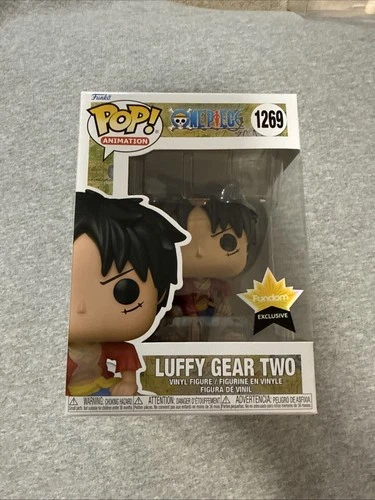 New! Funko Pop! One Piece Luffy Gear Two 1269 Fundom Exclusive W/protector