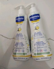 Mustela Nourishing Cleansing Gel Cold Cream Hydrating Wash 10.14 fl oz x 2