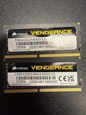 CORSAIR Vengeance 32GB 2 x 16GB 260-Pin DDR4 SO-DIMM DDR4 3200 PC4 25600 