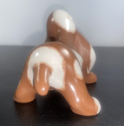 RARE Basset Hound Anzengruber Keramik Wien Pottery 5” made in Austria - Picture 11 of 14