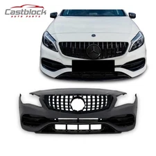 For 2013-2019 Mercedes Benz CLA 250 W117 Facelift CLA 45 Front Bumper Body Kit