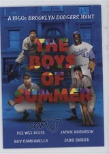 2021 Archives Movie Poster Cards Pee Wee Reese Jackie Robinson Duke Snider 9vv