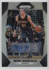 2017-18 Panini Prizm Silver Prizm Auto Mike Muscala #104 Auto 0x7c