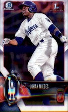 2018 Bowman #BCP19 Johan Mieses Chrome Prospects