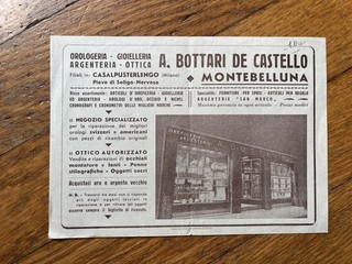 A) Volantino Montebelluna Treviso Casalpusterlengo orologiera Nervese Pieve di S