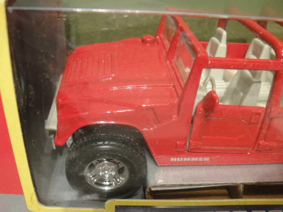 1996 New-Ray HUMMER SUPER FRICTION 4X4 ~ 1/32 Diecast Model 45323 New in Box - Image 4 of 4