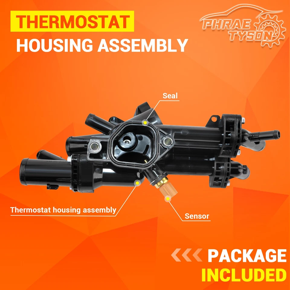 Carcasa termostato para Hyundai Santa Fe Sport 2017-2018 2019-2020 Santa Fe 2,0 L Foto 4 de 4