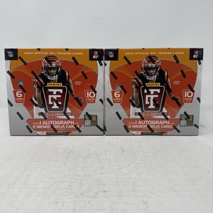 2024 NFL Totally Certified Football Hobby Box Trading Card Premium Box *LOT OF 2