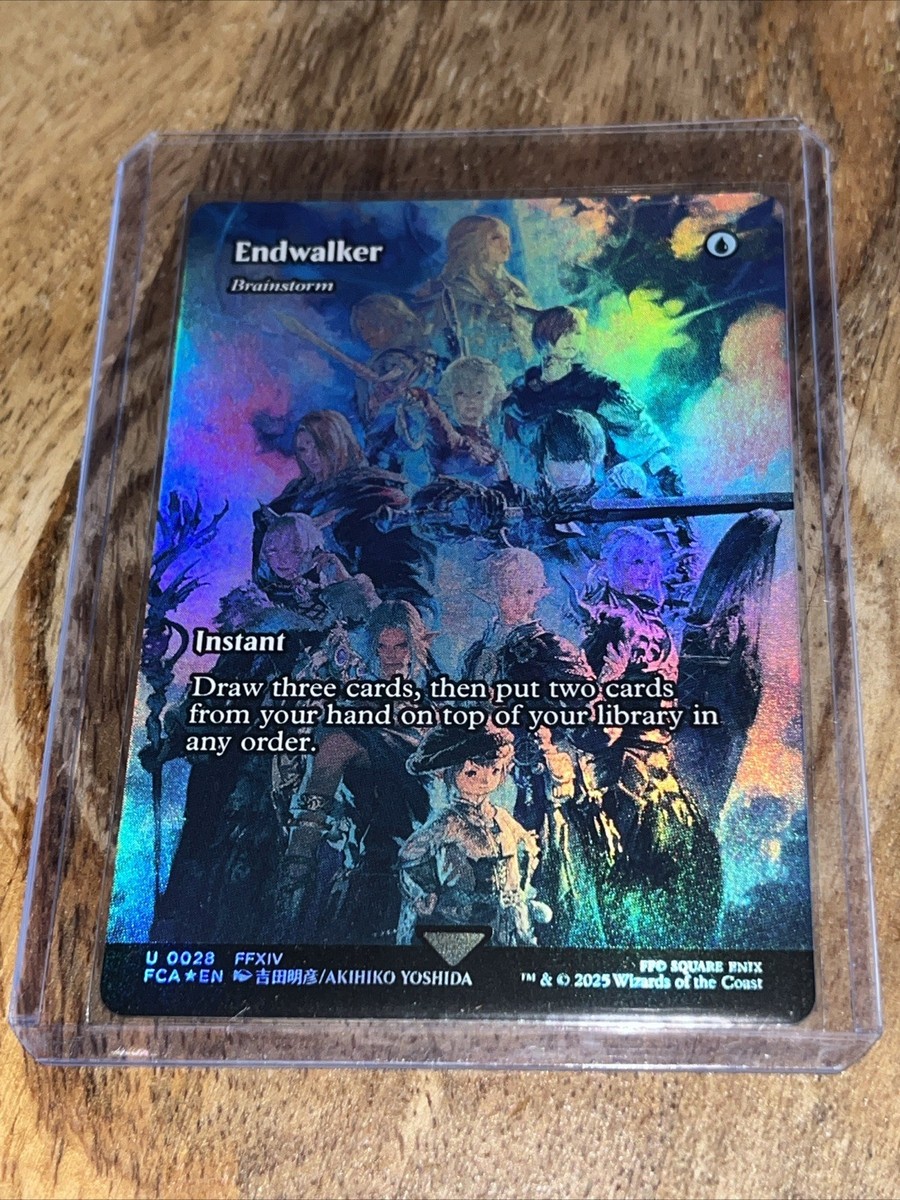 MTG FF ヒルディブランド・マンダヴィル 拡張アート foil FFXIV ヒルディブランド・マンダヴィル 英語版 拡張アート Foil MTG FF