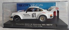 SLOTWINGS PORSCHE 934/5 SEBRING 12H 1977 JIM BUSBY WO65-01 SLOT CAR 1:32 NIB