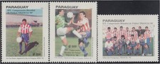 Paraguay 2742/44 1998 Coupe Du Monde De Football 1998 En FRANCE MNH