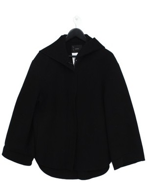 Joseph Damen Mantel UK 6 schwarz Wolle mit Kaschmir Mantel