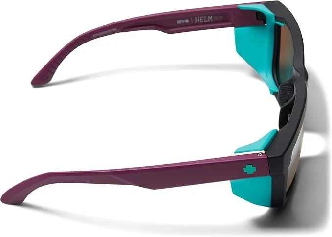 Spy Helm Tech Negro Mate Happy™ Bronce Platino Espejo Espectra 6700000000196 - Imagen 3 de 4