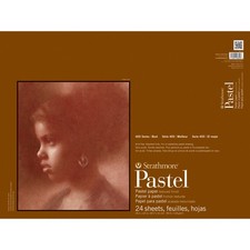 Strathmore Assorted Color Pastel Paper Pad 18"X24"-24 Sheets - 403180