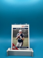 2011 Score Rookie Ryan Mallett (Hands at Top of Number) #385 Rookie Patriots