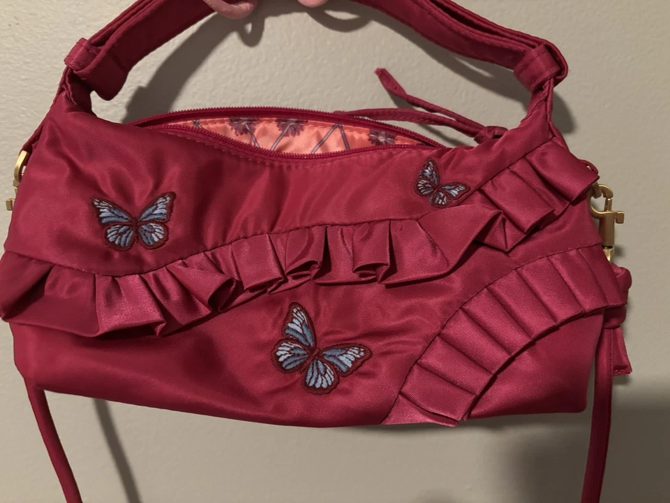 Bandolera Vera Bradley X Wicked Roxbury Media Luna Glinda-Fied Nylon Foto 4 de 4