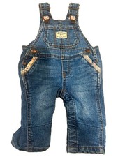 OshKosh B'gosh Denim Overall One-Piece 3 Months Blue Cotton Pockets