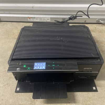 Epson Artisan 730 Color Inkjet Printer Photo CD Copy Scan W. Some Ink - TESTED
