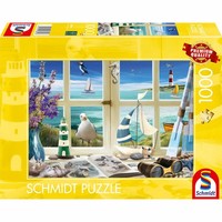 Schmidt Spiele Studie Am Meer Puzzle Standard Erwachsenenpuzzle 1000 Teile 58894