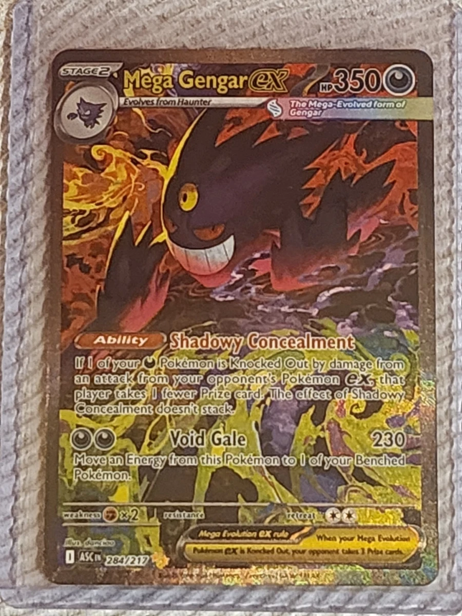 Mega Gengar ex 284/217 SIR Ascended Heroes POKEMON TCG ASC EN | eBay