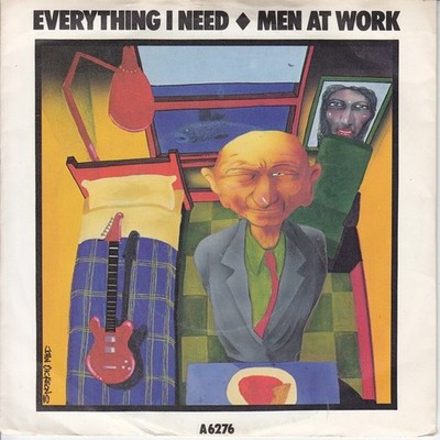 Men At Work - Everything I Need (7'') (Near Mint (NM or M-)) - 3422173110