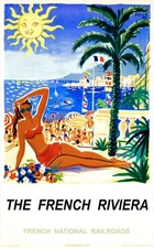 qp Vintage Travel Poster Art 12x8in Metal Sign