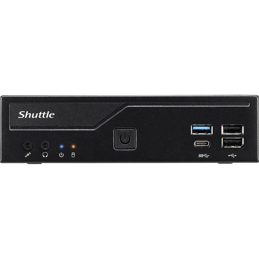 Shuttle XPC slim DH610 Barebone System - Slim PC - Socket LGA-1700 - 1 x - Image 3 of 4