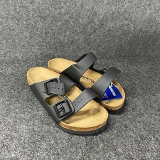 BIRKENSTOCK Arizona Birko-Flor Sandals Unisex Size M3/W5 Black