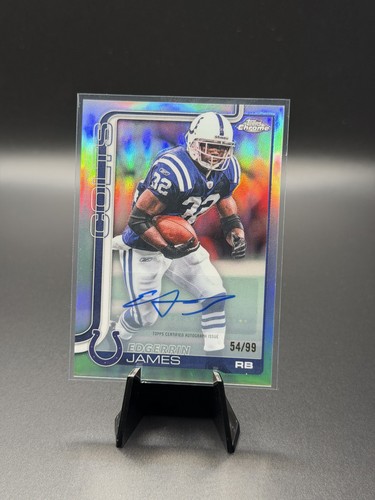 2025 Topps Chrome Edgerrin James Base (RAW)