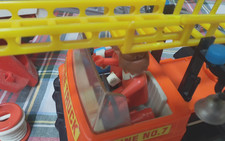 PLAYMOBIL vintage city pompiers camion grande échelle tuyaux 3236-A de 1976 #2