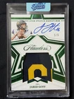 2023 Panini Flawless Jared Goff Emerald /5 SS-JGO On-Card Auto
