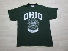 Vintage 1990's Ohio University Bobcats T Shirt (XL) Tultex Tag School Crest
