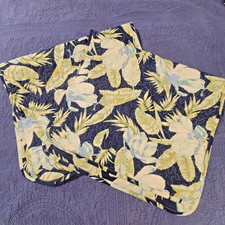 Tommy Bahama 2 King Size Quilted Shams Shady Fronds NWOT 21 X 37