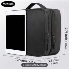 Travel Cable Bag Organizer Charger Storage Electronics USB Case Cord Accessories