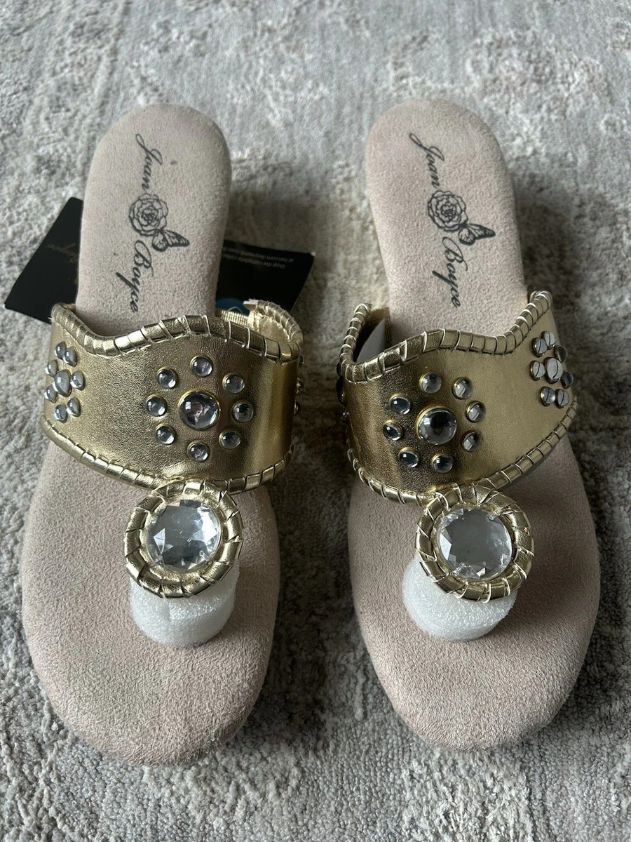 Sandales Joan Boyce à Joues - Taille 38 US (8) - Rose - Plateforme Wedge - Confort Et Style