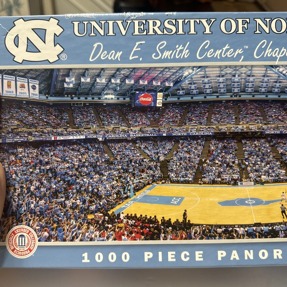 Unc Tar Heels - 1000 Piece Panoramic Jigsaw Puzzle Used As Is - Image 2 of 4