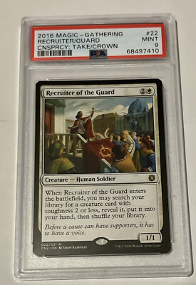 Recruiter of the Guard x1 mtg The List Conspiracy Nm