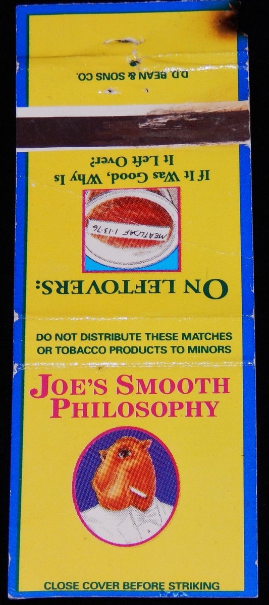 Vintage Matchbook, CAMEL CIGARETTES, 
