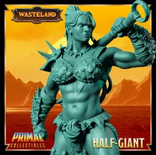 Half Giant (Female)-Wasteland-3D Printed Resin RPG/Tabletop Gaming Miniature