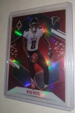 2021 Panini Phoenix Red Prizm #104 Kyle Pitts 039/250 Rookie RC Falcons
