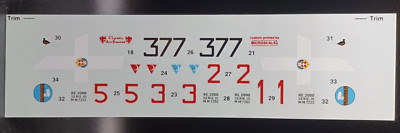 Classic Airframes | No. 419 | 1:48 Reggiane Re.2000 Falco Decals