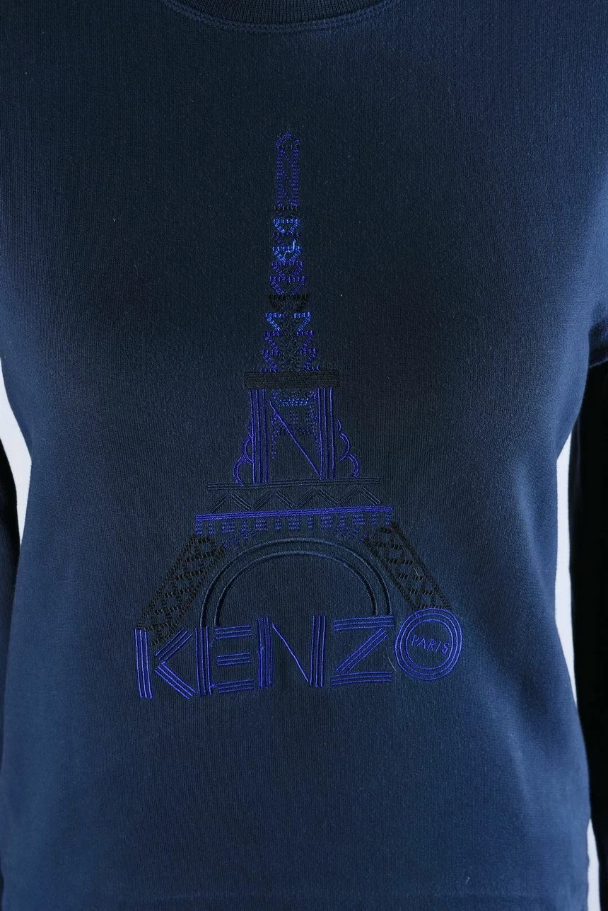 Felpa donna Kenzo Crew collo maglione taglia M